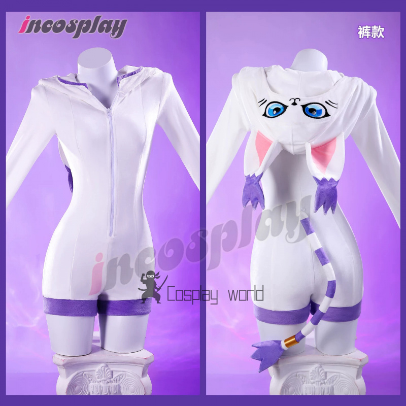 Anime Cosplay Bodysuit - Anime Tailmon‌ Cosplay Costume Sexy Sweet