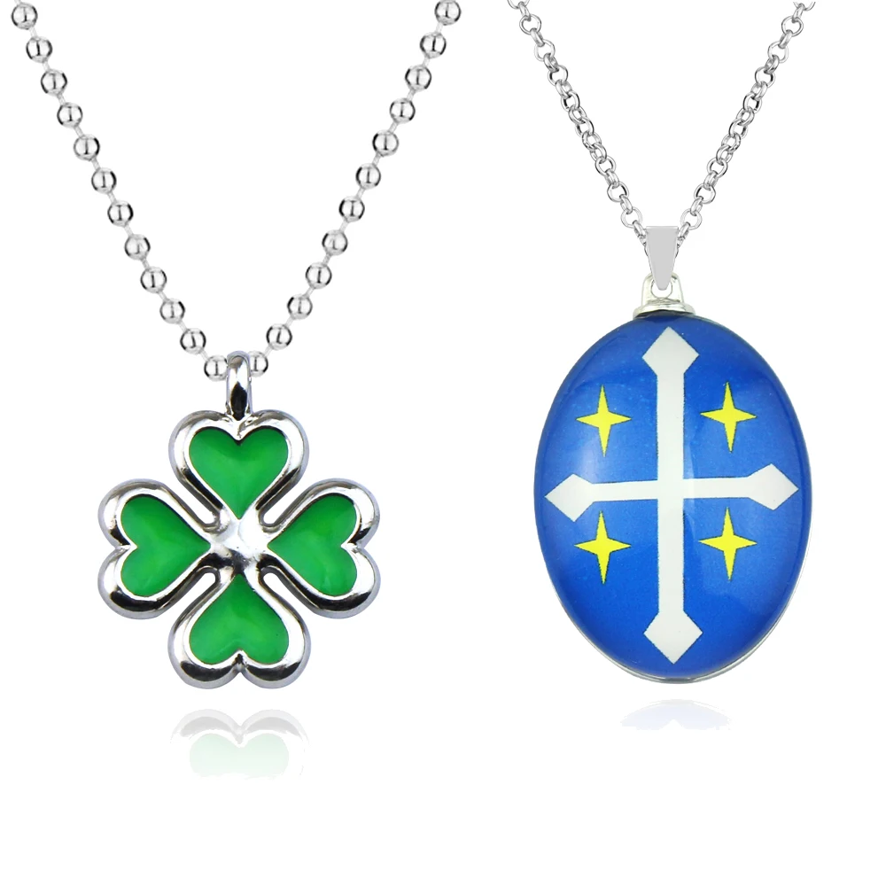 Black Clover Grimoire - Anime Black Clover Necklace Asta Black