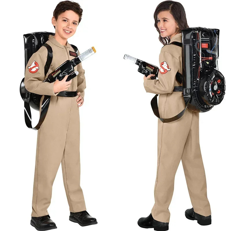 Anime Cosplay Kid - Halloween Children Father Ghostbusters Costume Themed