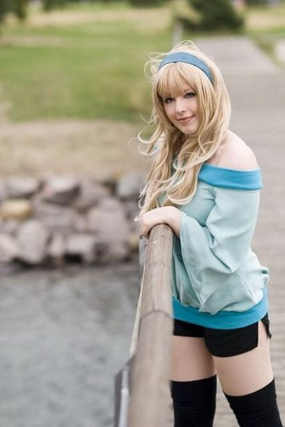 Anime Cosplay Nome - Macross F Sheryl Nome Light Green