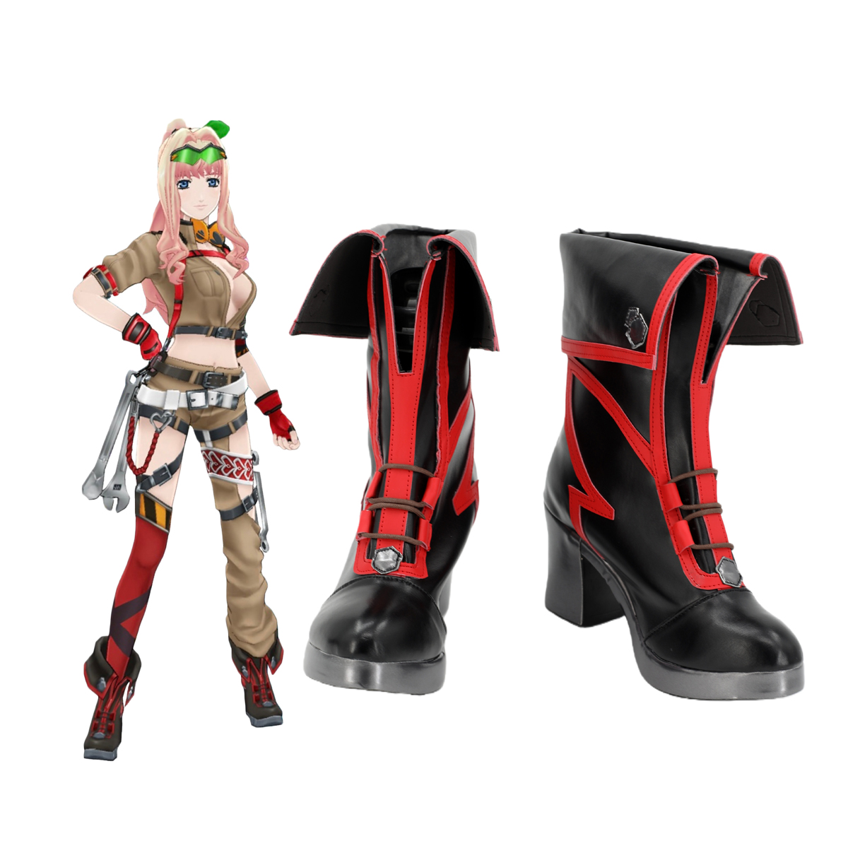 Anime Cosplay Nome - Macross F Sheryl Nome Cosplay Shoes