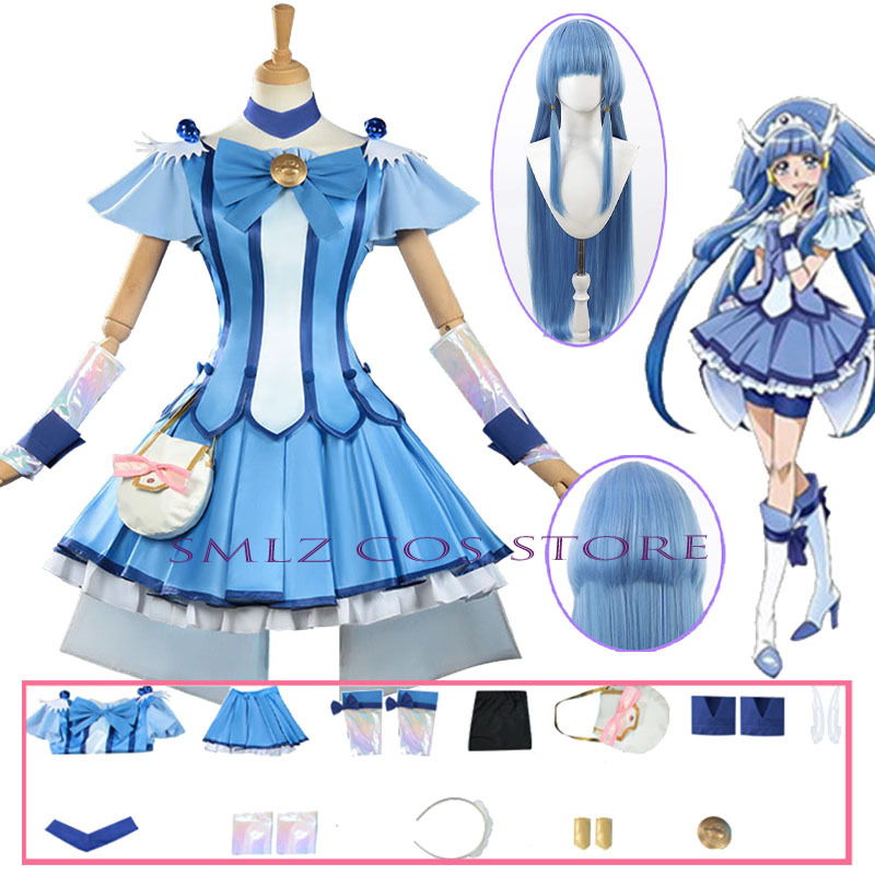 Anime Cosplay Wig - Cure Beauty Cosplay Anime Smile Glitter