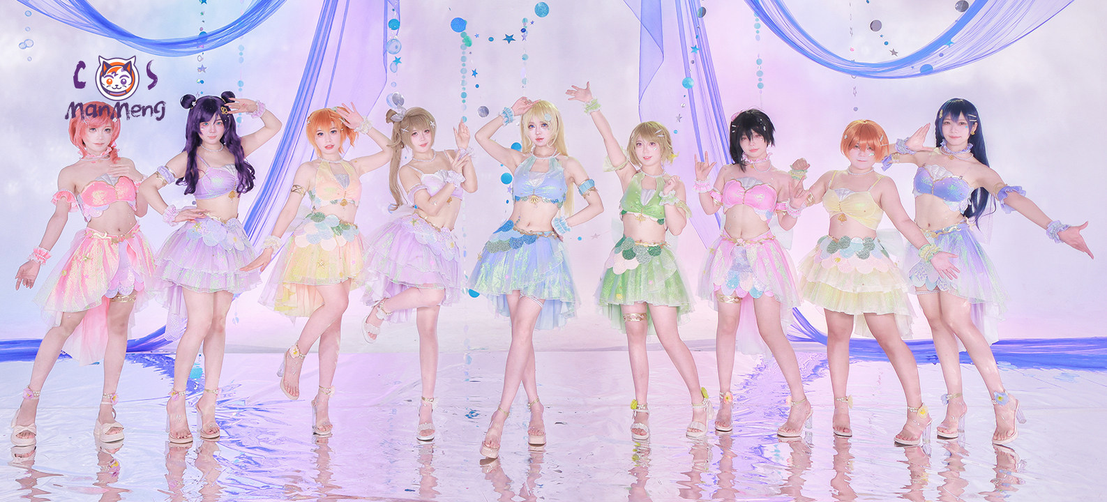 Anime Cosplay Ladies - Anime LoveLive! Hanayo Koizumi mermaid Cosplay