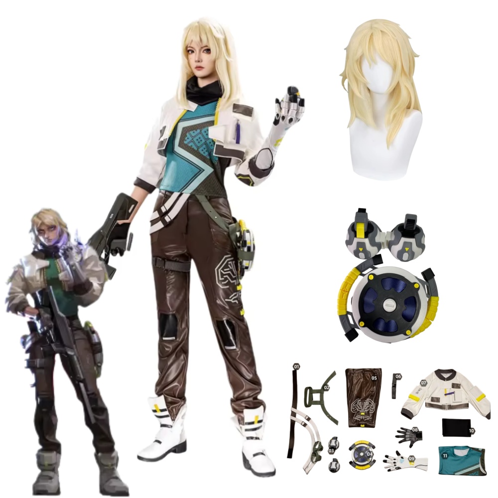 Cosplay Anime Women - Deadlock Cosplay Costume Props VALORANT Deadlock