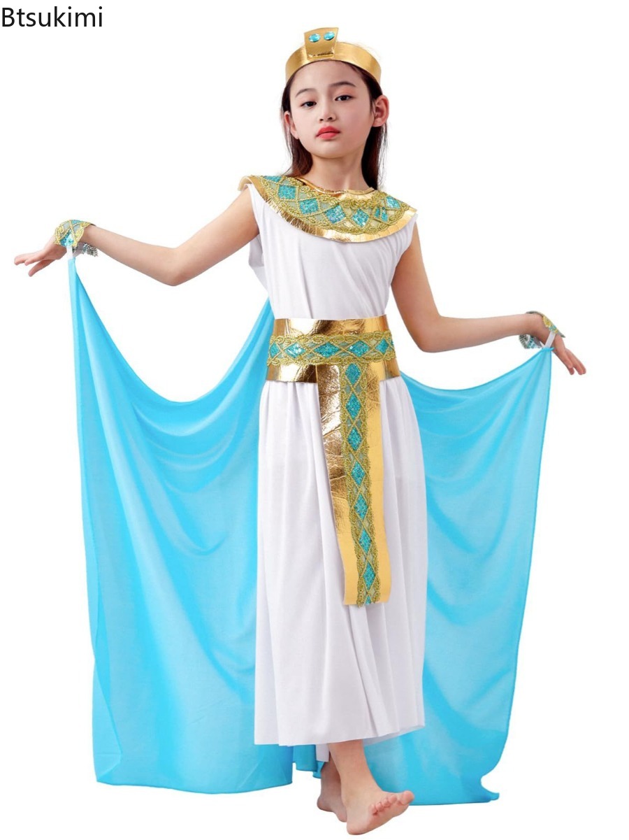 Egypt Cosplay Anime - Children Halloween Cosplay Dress Cleopatra Cosplay