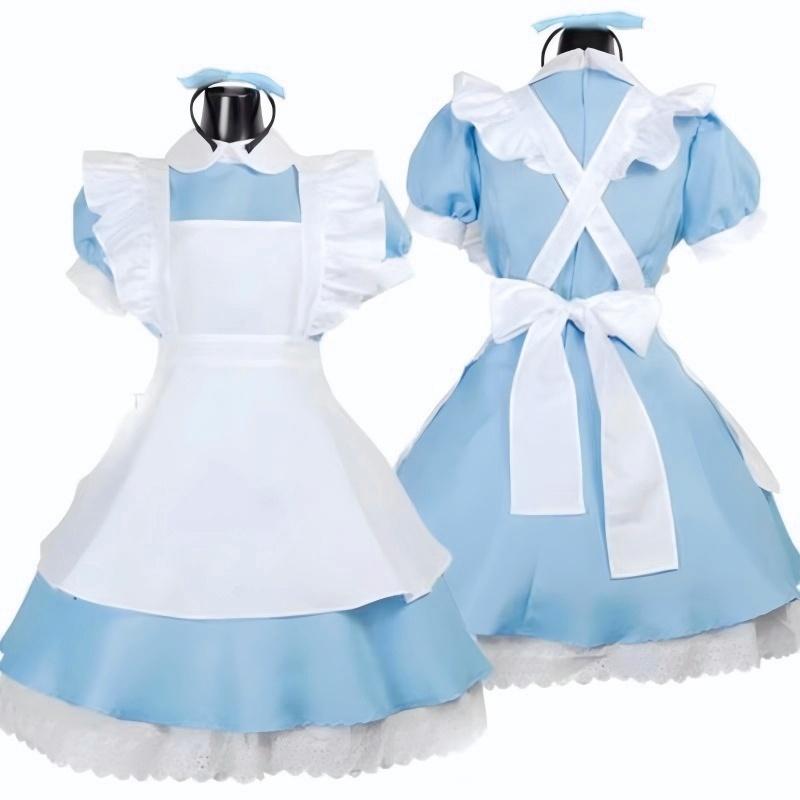 Asian Cosplay Anime - Cosplay Costumes Women Lolita Dress Maid