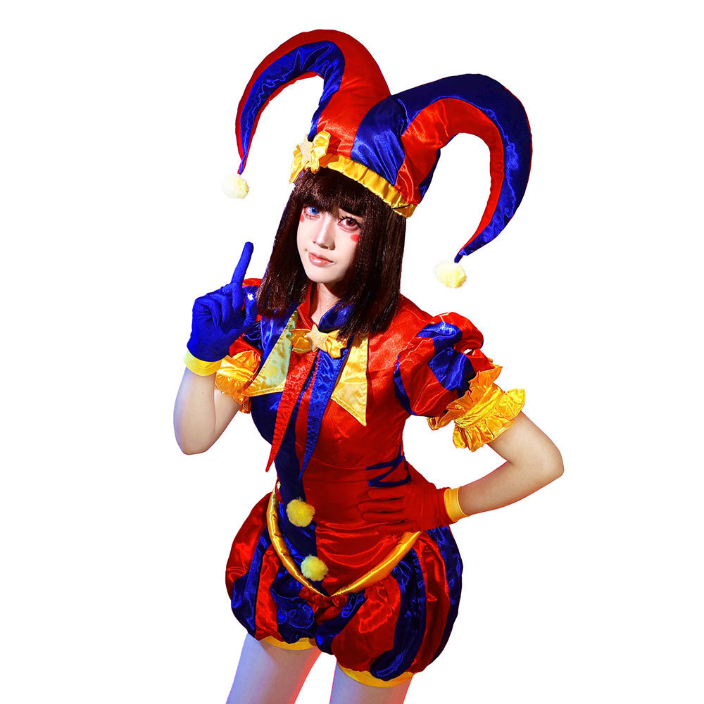 Anime Harley Quinn Cosplay - MMGG The Amazing Digital Circus Pomni