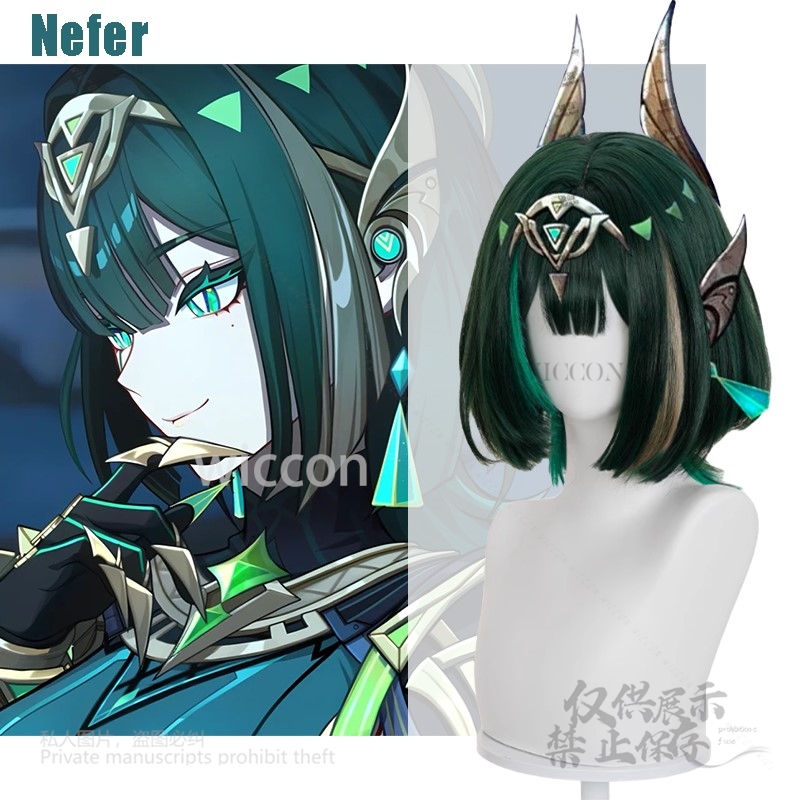 Anime Cosplay Ladies - Anime Game Genshin Impact New Nefer