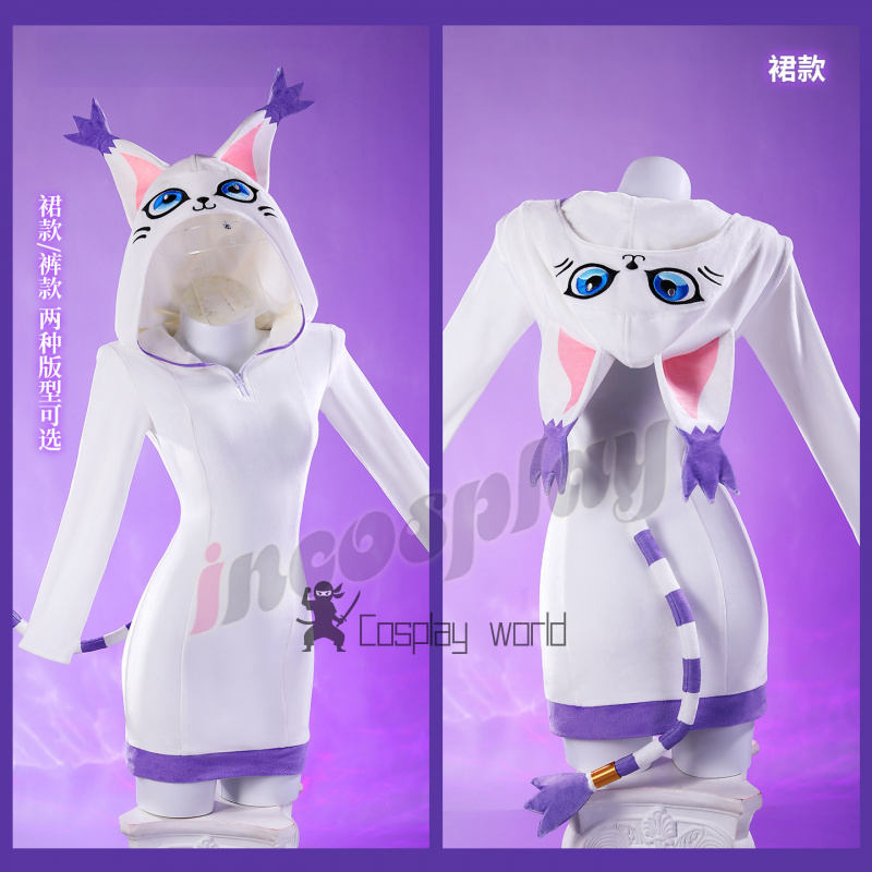 Anime Tailmon‌ Cosplay Costume - Anime Cosplay Bodysuit review and price