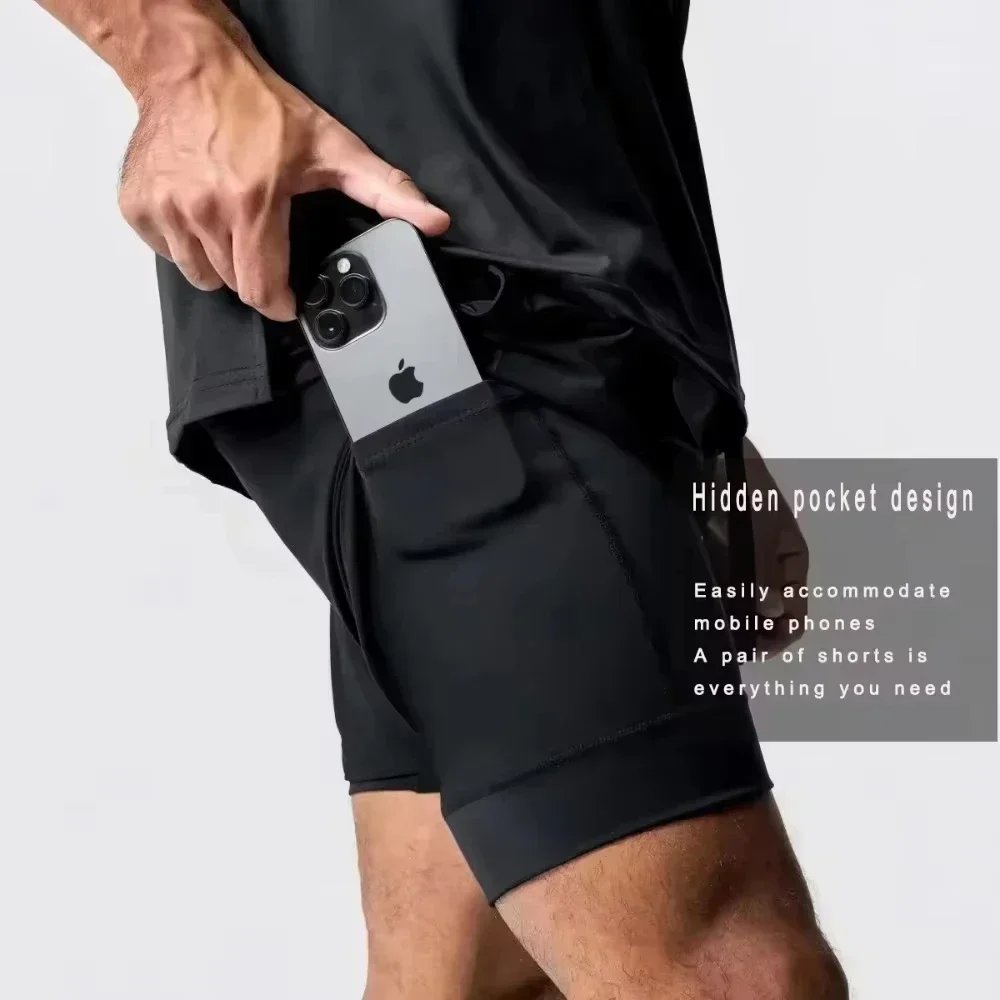 Akaza Men's 2-in-1 Shorts cott - Quick Anime Cosplay review and price