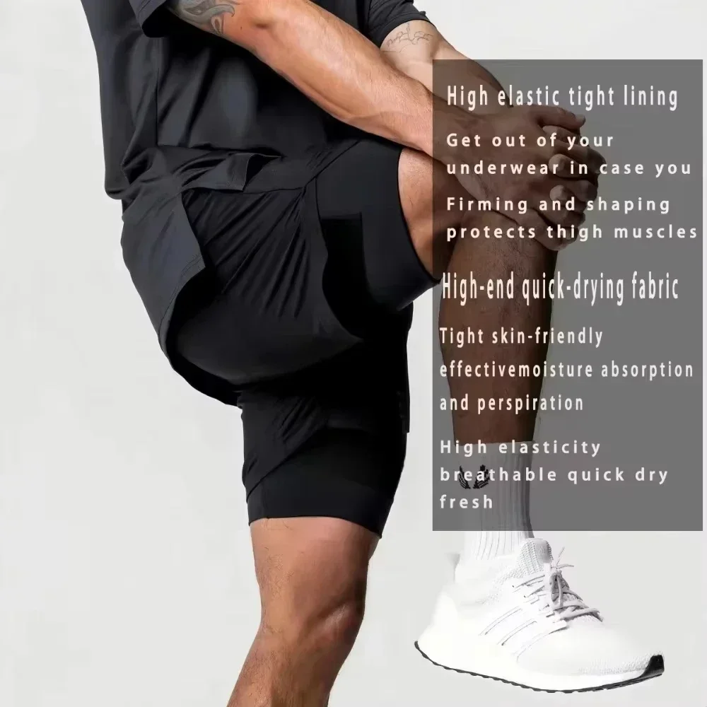 Akaza Men's 2-in-1 Shorts cott - Quick Anime Cosplay review and price