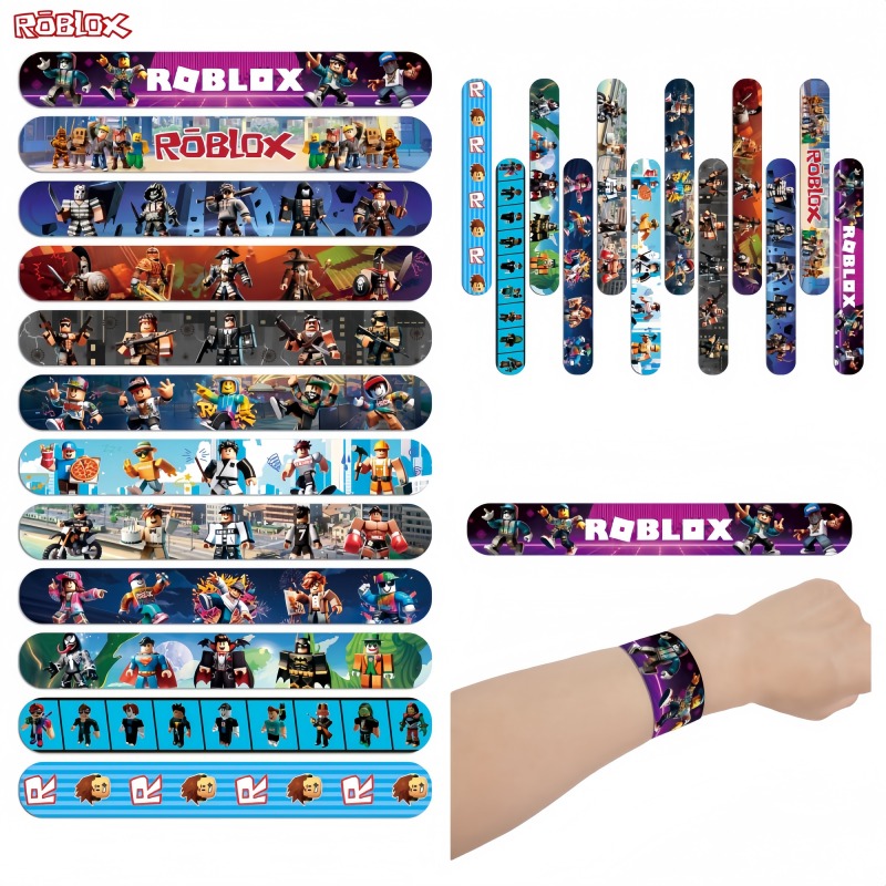 12/24Pcs Roblox Game Elasticit - Anime Cosplay Roblox review and price