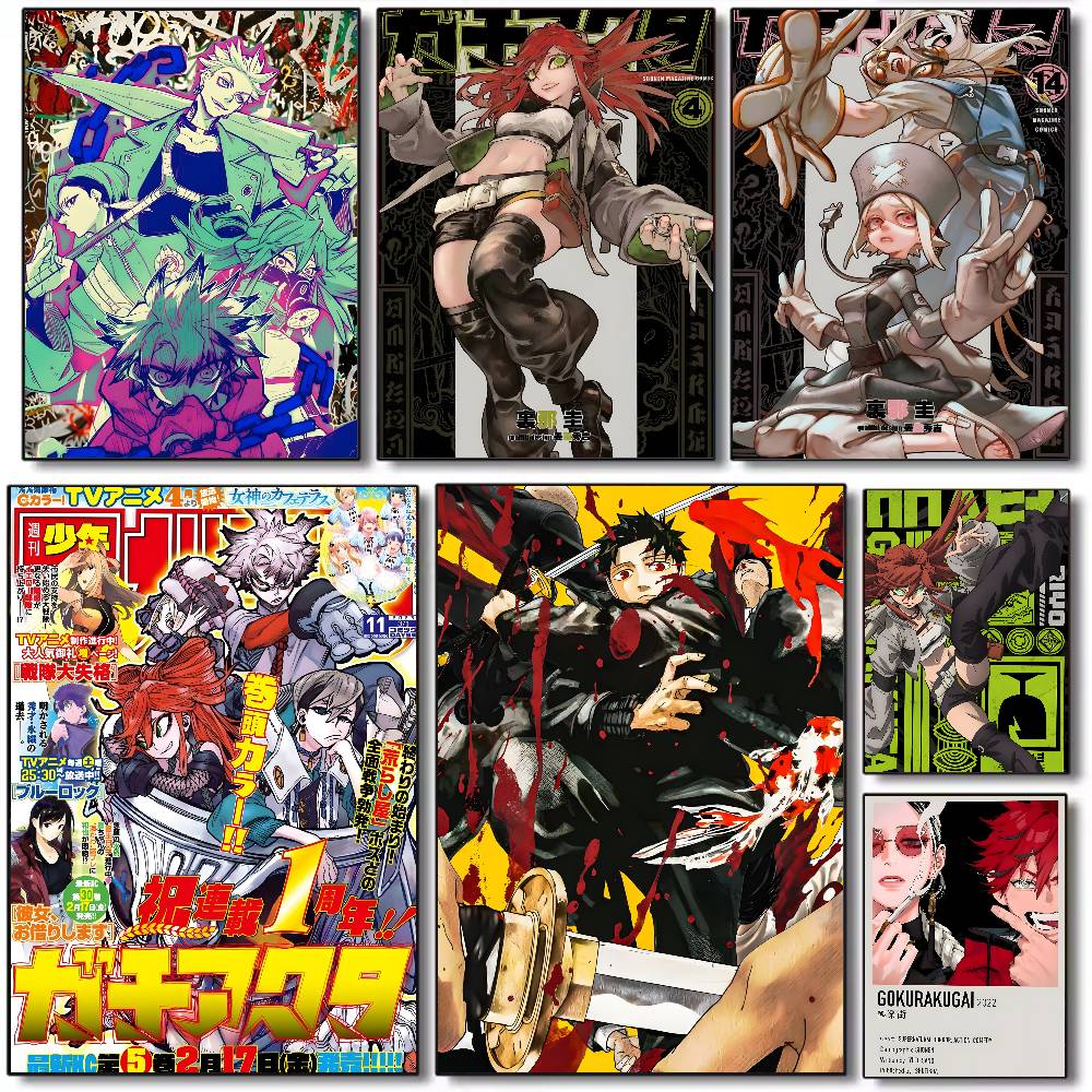 Good Anime G-GACHIAKUTA Poster - Black Clover Grimoire review and price