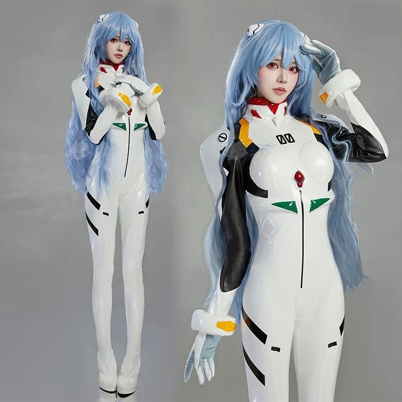 Rei Ayanami Plugsuit Cosplay C - Anime Cosplay Bodysuit review and price