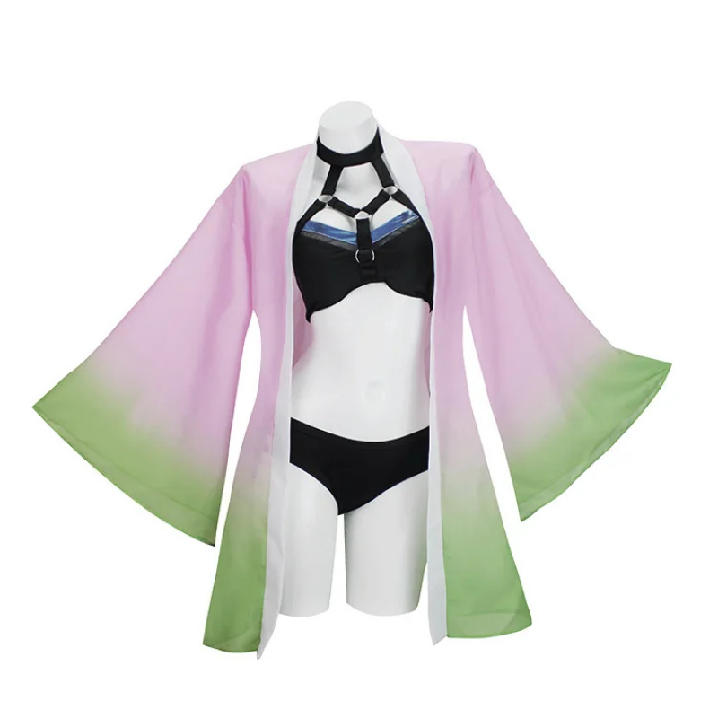 Anime Agatsuma Zenitsu Cosplay - Anime Cosplay Nezuko review and price