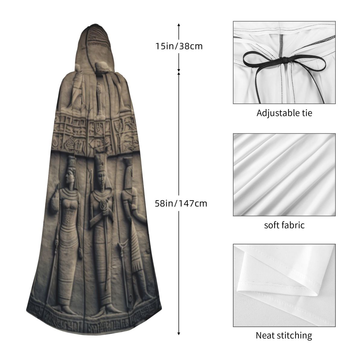 Egyptian Hieroglyphs Ancient E - Egypt Cosplay Anime review and price