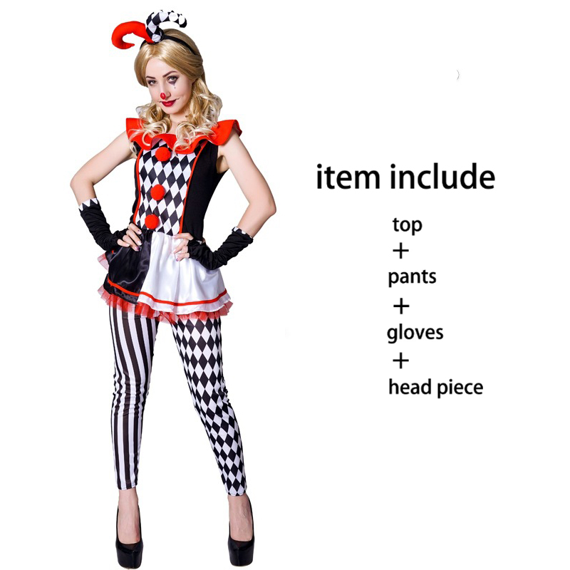 Women Harley Harleyquinn Clown - Anime Harley Quinn Cosplay review and price