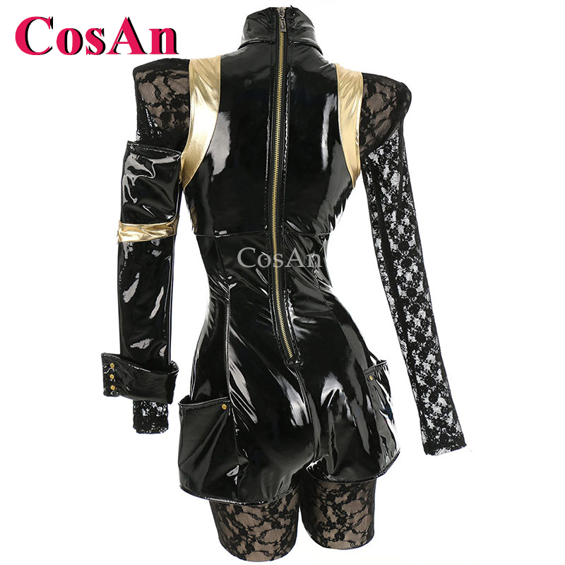 CosAn Hot Anime Game Operator  - Anime Cosplay Bodysuit review and price