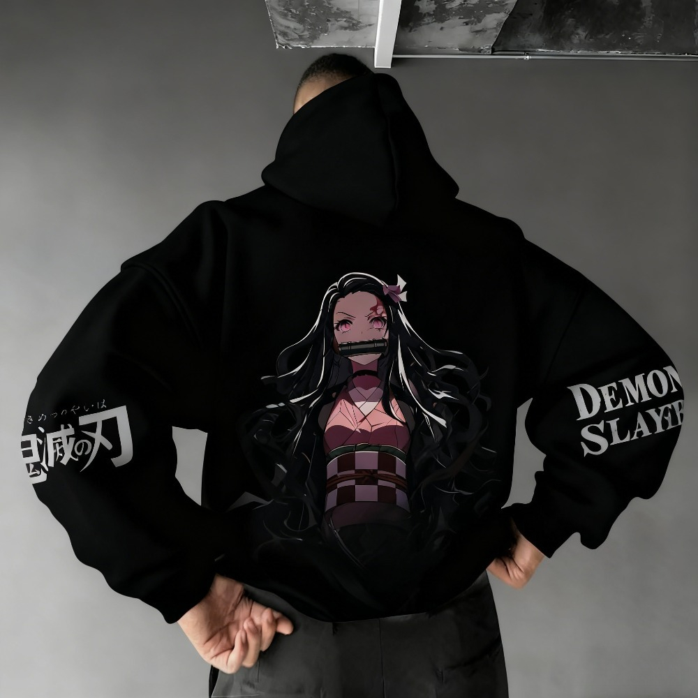 Demon Slayer Men's Hoodie Swea - Anime Cosplay Nezuko review and price