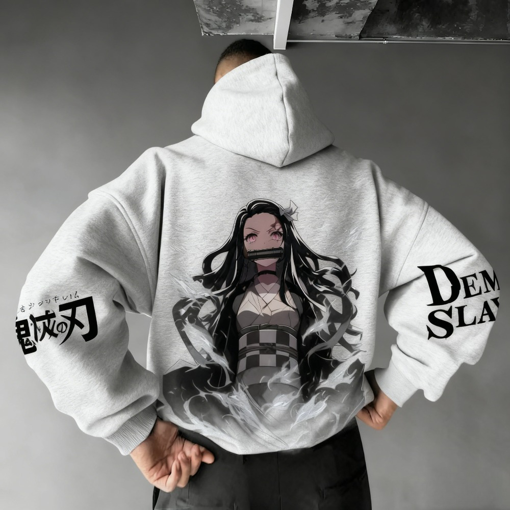 Demon Slayer Men's Hoodie Swea - Anime Cosplay Nezuko review and price