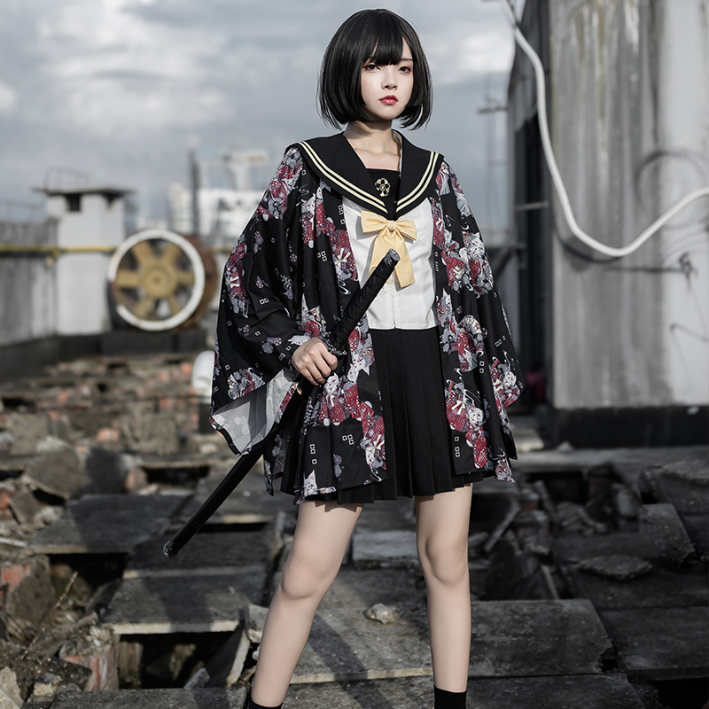 Retro Kimono Cardigan Japanese - Asian Cosplay Anime review and price