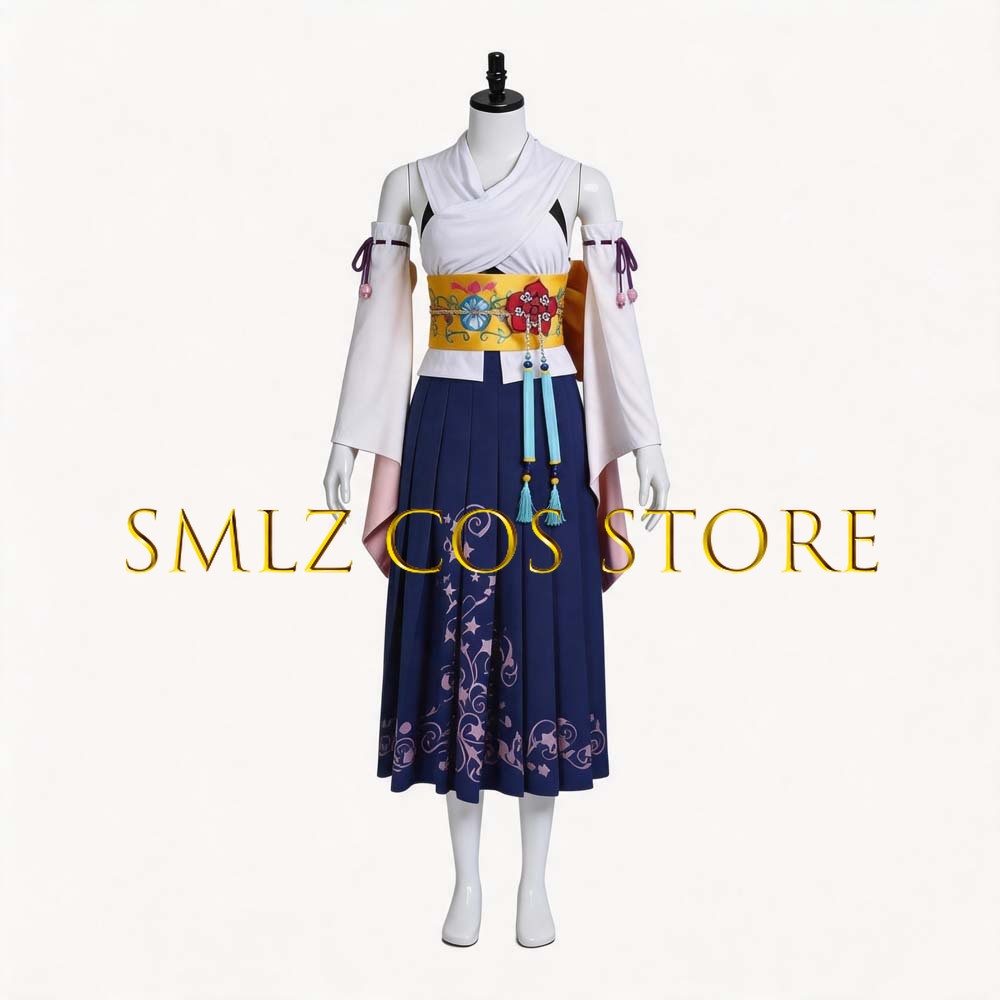 Smlz FFX Yuna Cosplay Anime FF - Anime Cosplay Dresses review and price