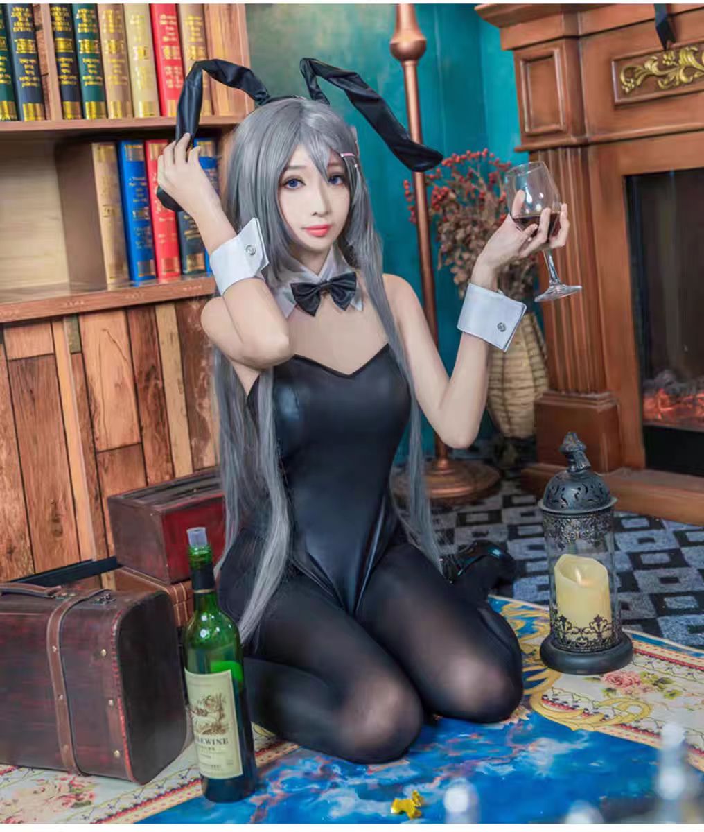 Sexy Bunny Girl Sakurajima Mai - Anime Cosplay Bodysuit review and price
