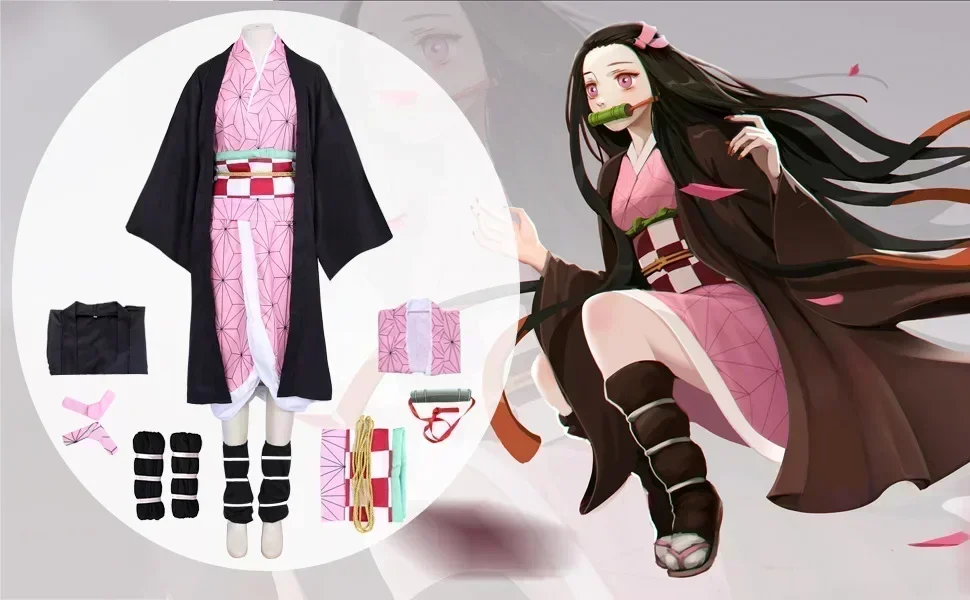 2026 New Anime Cosplay Kamado  - Anime Cosplay Nezuko review and price