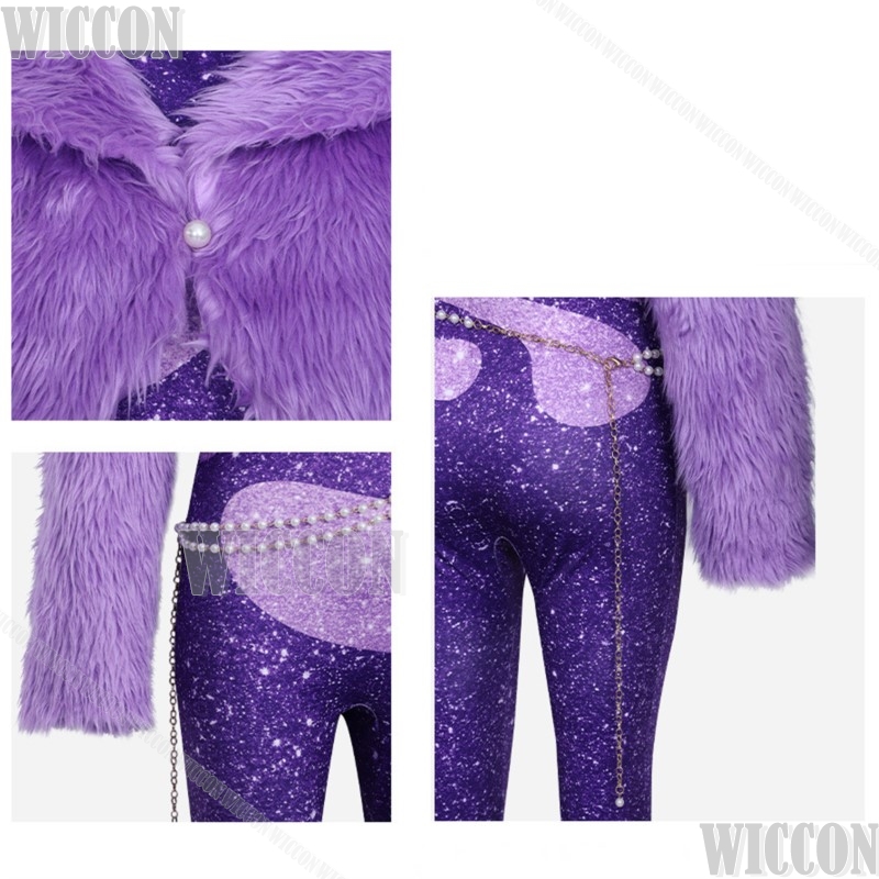 Purple Dancing Suit Furry Zoon - Anime Cosplay Dance review and price