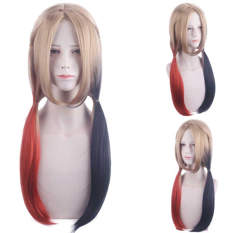 Women Quinn Cosplay Wig Harley - Anime Harley Quinn Cosplay review and price