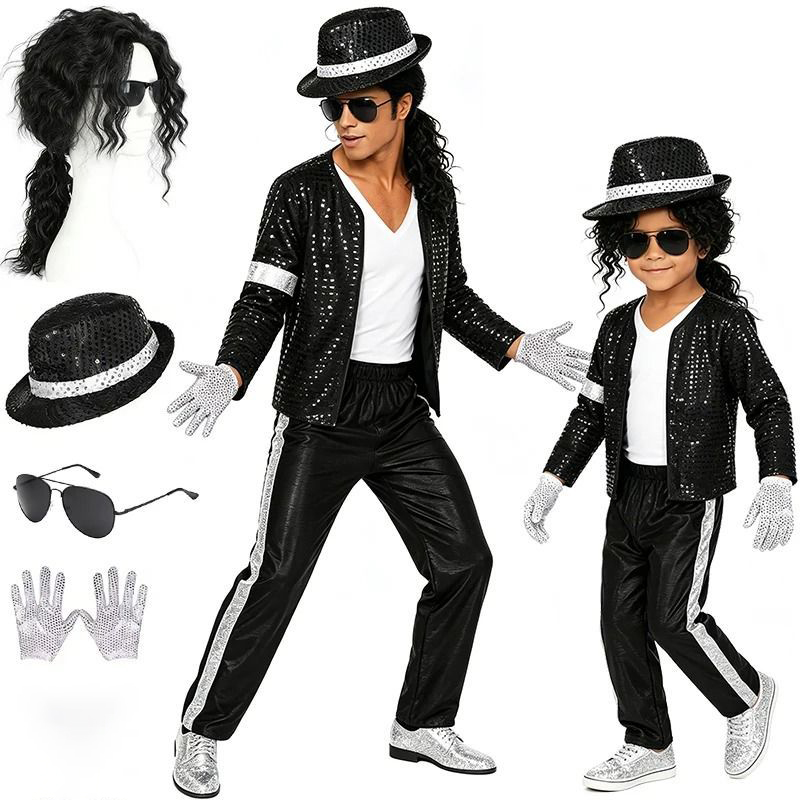 Pop Star Michael Jackson Cospl - Anime Cosplay Dance review and price