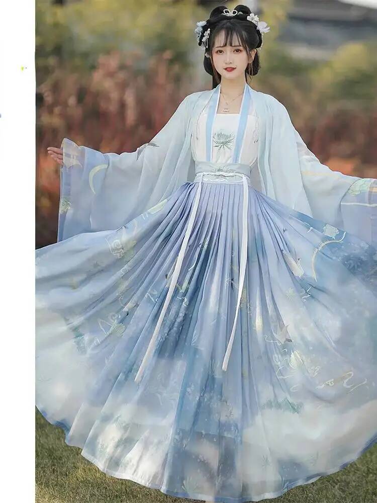 Traditional Hanfu Chinese New  - Asian Cosplay Anime review and price