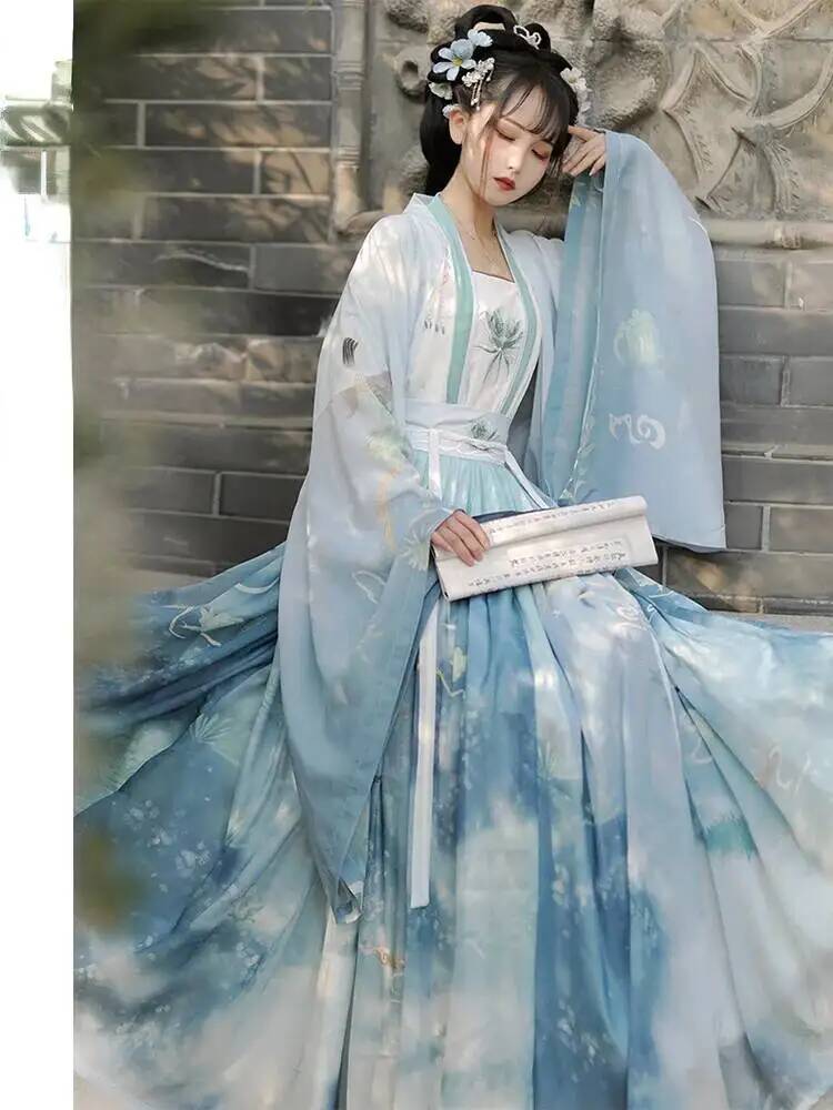 Traditional Hanfu Chinese New  - Asian Cosplay Anime review and price