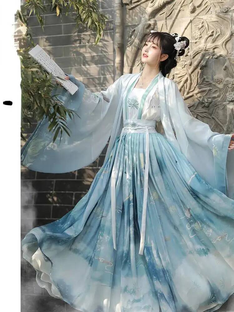 Traditional Hanfu Chinese New  - Asian Cosplay Anime review and price