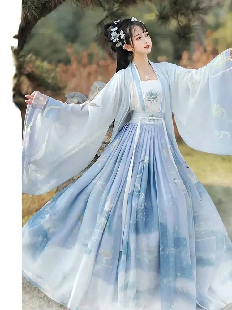 Traditional Hanfu Chinese New  - Asian Cosplay Anime review and price