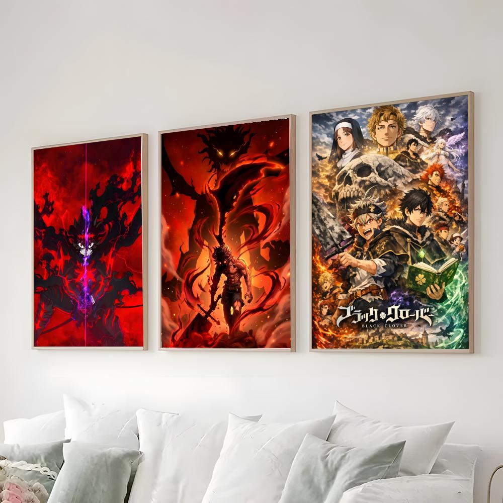 Poster High-definition waterpr - Black Clover Grimoire review and price
