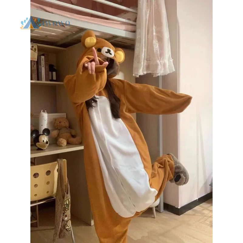 Rilakkuma Kigurumi Onesies Rel - Anime Cosplay Dresses review and price