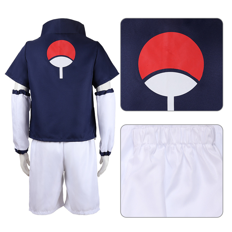 Anime Uchiha Sasuke Cosplay Co - Anime Cosplay Kid review and price