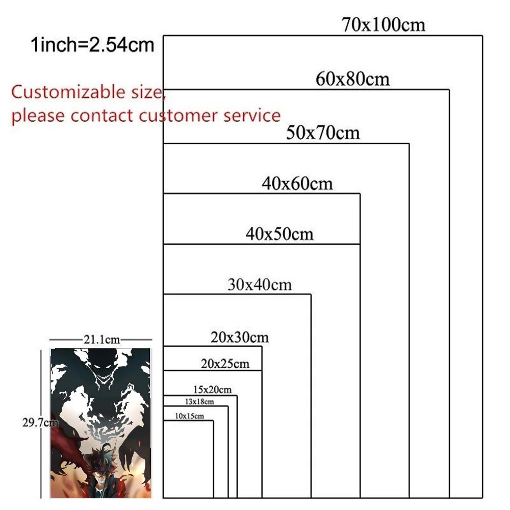 Poster HD Anime Hot Theme Sing - Black Clover Grimoire review and price