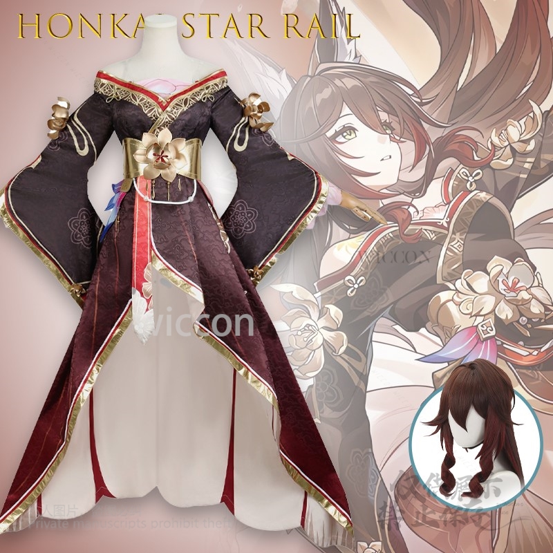 Game Honkai Star Rail Tingyun  - Anime Cosplay Wig review and price
