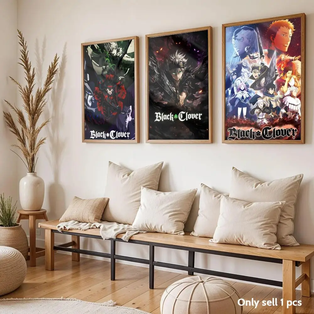 B-Black C-Clover Poster Waterp - Black Clover Grimoire review and price