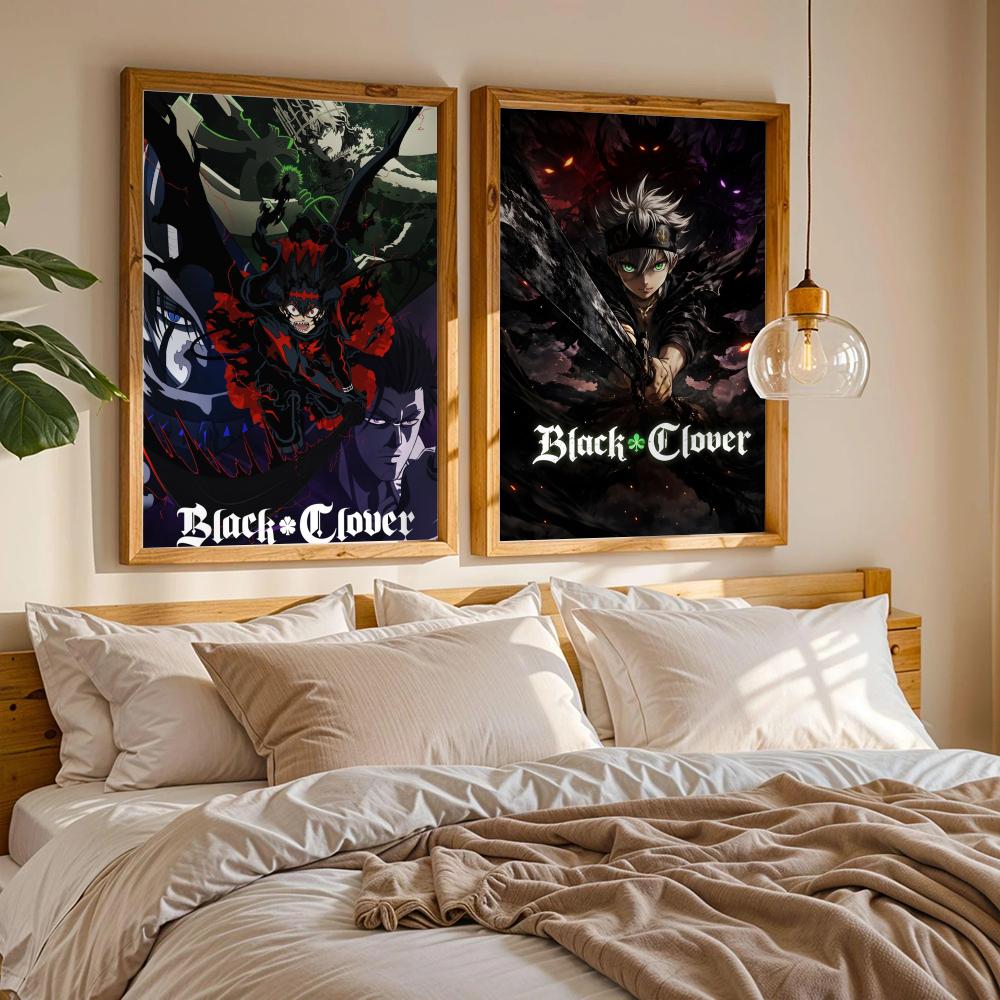 B-Black C-Clover Poster Waterp - Black Clover Grimoire review and price