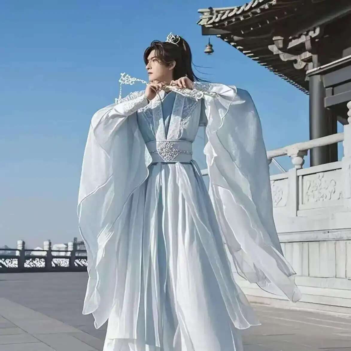 Large Size 3XL Hanfu Men Chine - Anime Cosplay Dresses review and price